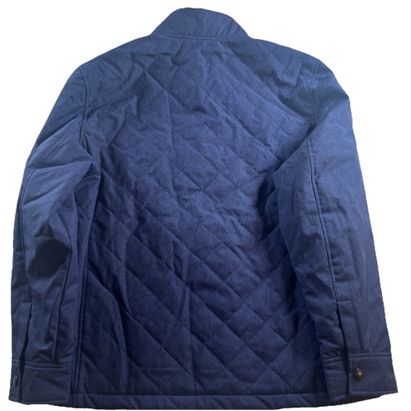 NWT UNTUCKit Jacket Mens XL Patriot Blue Gardner Quilted City Flap Pockets - Picture 7 of 10